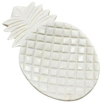 Bandeja Decoracion Bandeja Vaciabolsillos Bandejas Blanco 13x21x3cm 28886