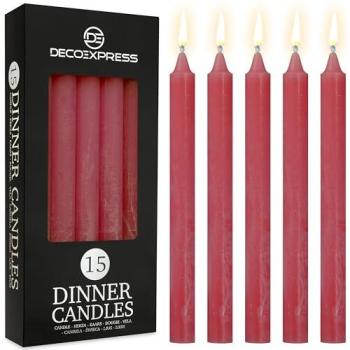 Scarlet Hearth Taper Collection – 15 Candles