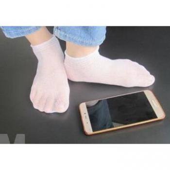 Paquet de 100 chaussettes à usage unique blanche pour femmes