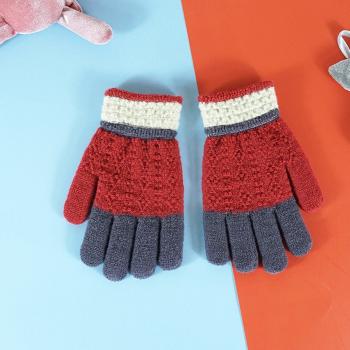 Guantes Cálidos de Inverno con Tapa Colorida