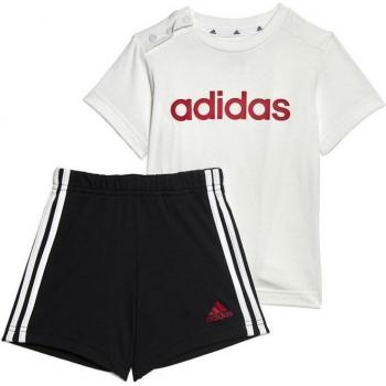 Completo tuta adidas per bambini Top: Bianco / Rosso Better Bottom: Nero 12-18 mesi