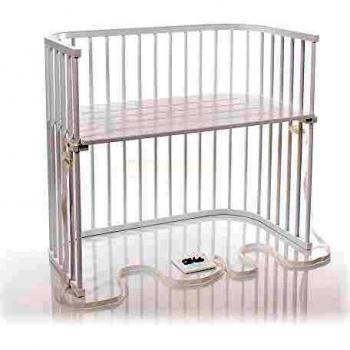 Lettino co-sleeping babybay Boxspring XXL bianco