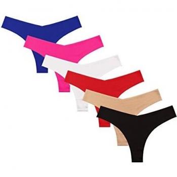 SHEKINI Damen Tanga Slips 6 Pack