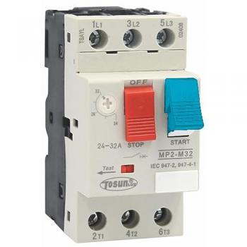 Disyuntor Magnetotérmico 3P TOSUN MP2-M 6-10A para Carril DIN