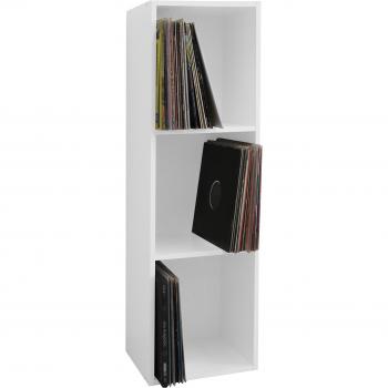 VCM Platto 3-fach Regal für Schallplatten und Bücher
