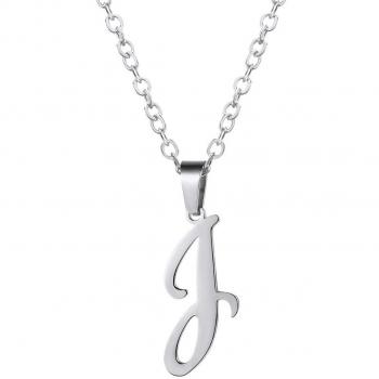 Bijoux Pendentif Lettre J Femme