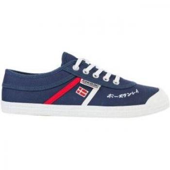 Sneaker Kawasaki in Tela Blu Navy EU 36