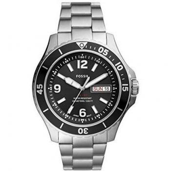 FOSSIL FS5687 Reloj de Hombre Acero Negro Dial-Fb-02 Relojes Fossil