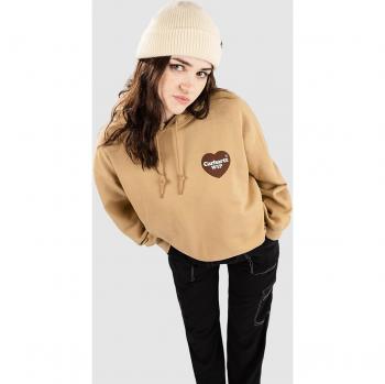 Carhartt WIP Damen Hoodie dusty h braun XS