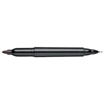 5 Star Elite Double Ended Permanent Marker (1.5mm and 0.4mm Line, Black)