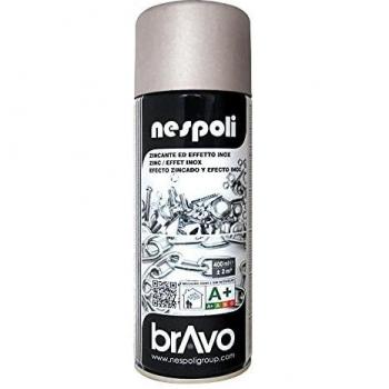 Spray Bravo Nespoli 400 ml acier inoxydable