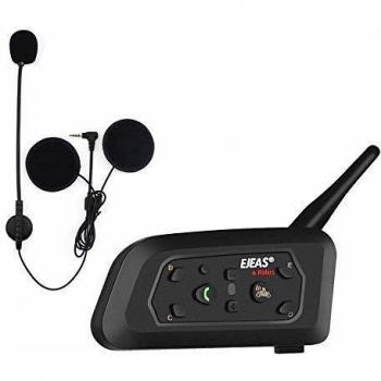 EJEAS V6 Pro 1200M Citofono Bluetooth per Casco