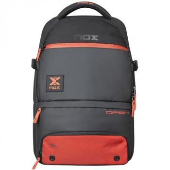Mochila Nox Luxury Open Series Negro/Rojo