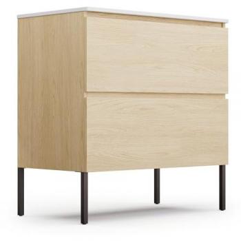 Mueble para baño Blumfeldt Johnstone 80 cm con cerámica