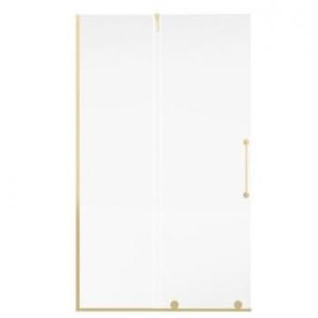 Doccia Walk‑In Metallic Dorata 120x200 cm, Porta Scorrevole – YOREM