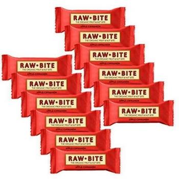 BARRITA RAW FOOD MANZANA CANELA 50gr. rawbite