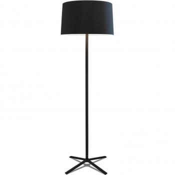 LEDS-C4 Hall Floor Lamp with Black Fabric Shade