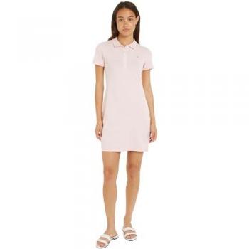 Tommy Hilfiger Polokleid 1985 SLIM PIQUE POLO DRESS SS mit Logostickerei auf der Brust