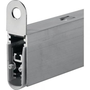 Écran Anti‑Bruitage Ellen 1× – 1208 mm L x 15 mm B – Profil Aluminium Noir