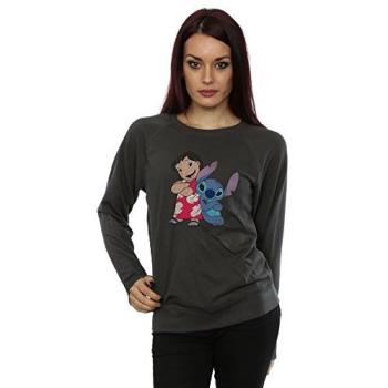 Lilo & Stitch Classic Heather Women's Sweater – Mid Grey, M