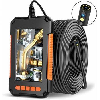 FITAGS Cámara de Inspección IP67 con Luz LED