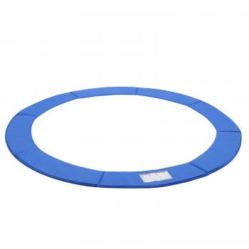 Coussin de trampoline 244 cm bleu avec protection UV
