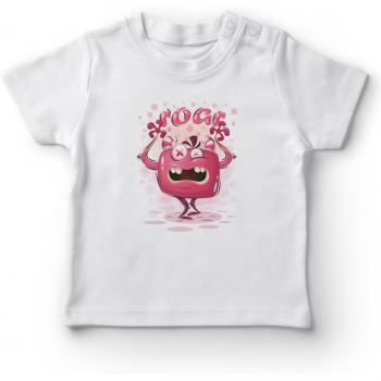 Vêtement enfant blanc « Héros du monstre effrayant »
