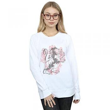 Women's Gryffindor Lion Crest Sweatshirt – White