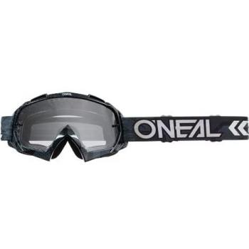 O'NEAL Motocross Brille – MX MTB DH, Schwarz-Weiß, One Size