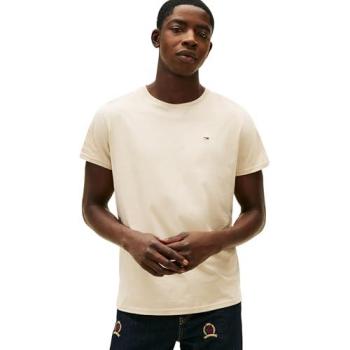 T-shirt Homme Tommy Jeans Gulf Sand Manches Courtes L