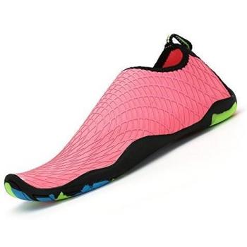 SAGUARO Zapatos de Agua Escarpines Playa Verano Barefoot Antideslizante Rosa 45