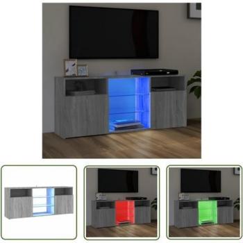 Meuble TV Moderne avec Lumières LED