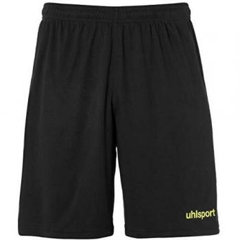 Uhlsport Kinder Shorts ohne Innenslip schwarz/Fluo gelb, 128
