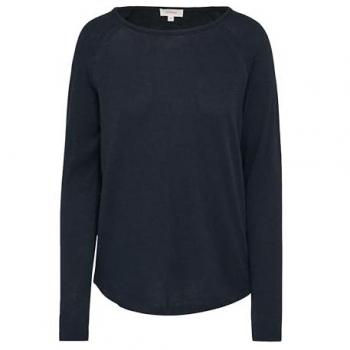 Damen T-Shirt mit Rundhalsausschnitt und langen Ärmeln