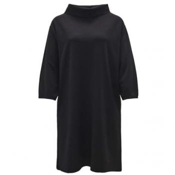 Opus Wabyna Oversized Minikleid Schwarz Damen Größe 38
