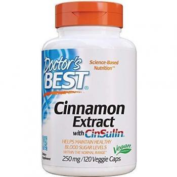Doctor's Best Cannelle 250 mg avec CinSulin