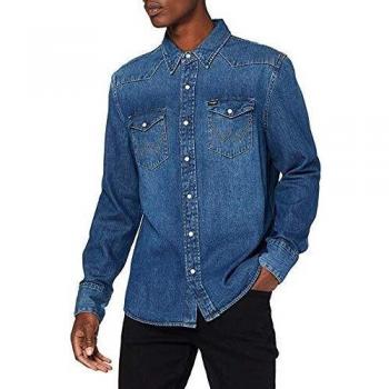 Wrangler 27MW Icons Camisa, 2 Años, 4XL para Hombre