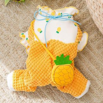 Warm Pineapple Hoodie for Pets