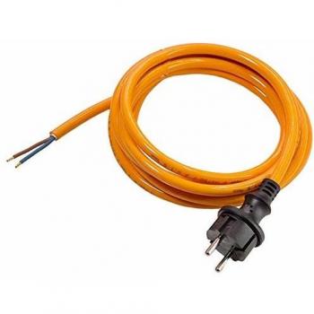 Anschlussleitung Schwabe 230 V 16 A orange 5 m – H05BQ‑F, 2×1,0 mm², IP44
