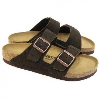 Birkenstock Arizona Suede Leather – sandale in pelle scamosciata