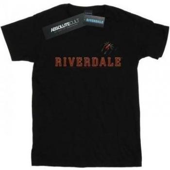 Camiseta de Algodón Riverdale con Araña para Chicas