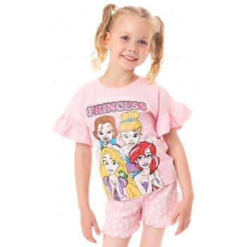 Pijama Corto Rosa Disney Princess para Niñas