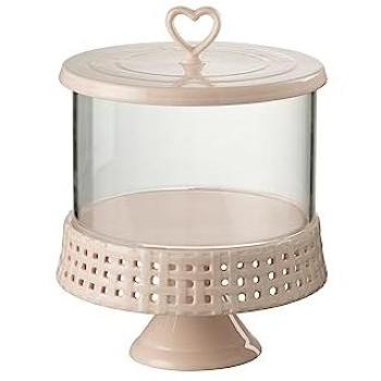 Sous-Verre à Tarte Ceramique – Couleur Rose, Taille 31 cm