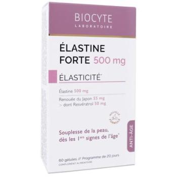 Biocyte Élastine Forte 500 mg 60 Gélules Premium