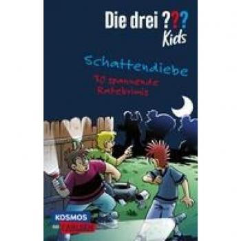 Die drei ??? kids: Schattendiebe. 30 spannende Ratekrimis!: Detektiv*innen gesucht! Löse gemeinsam mit Justus, Peter und Bob 30 knifflige Fälle!