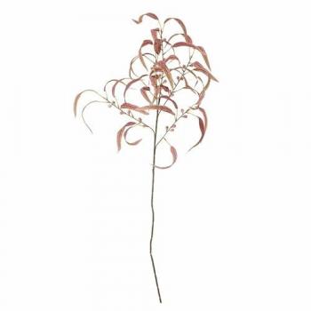 Eukalyptus‑Stängel „Rot“, kunstvoll gestaltet – 35 × 100 cm (Bloomingville)