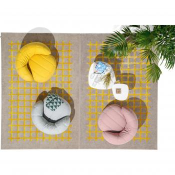 Connubia Reef Lounge Chair – Öko‑freundlicher Sessel in Gelb