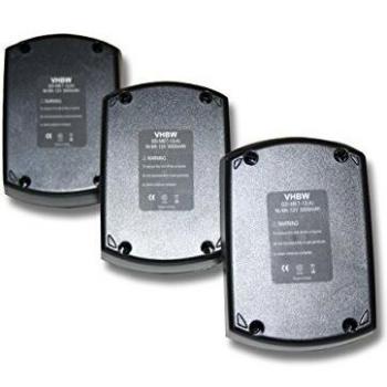 3x Batterie Ni-MH 3000mAh pour Metabo 6.25473