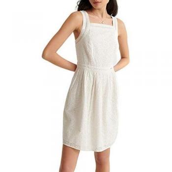 Robe Superdry Blaire, Écru (Chalk White Fu4), S