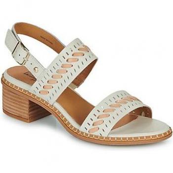 Pikolinos BLANES Women's Heeled Sandals White Leather